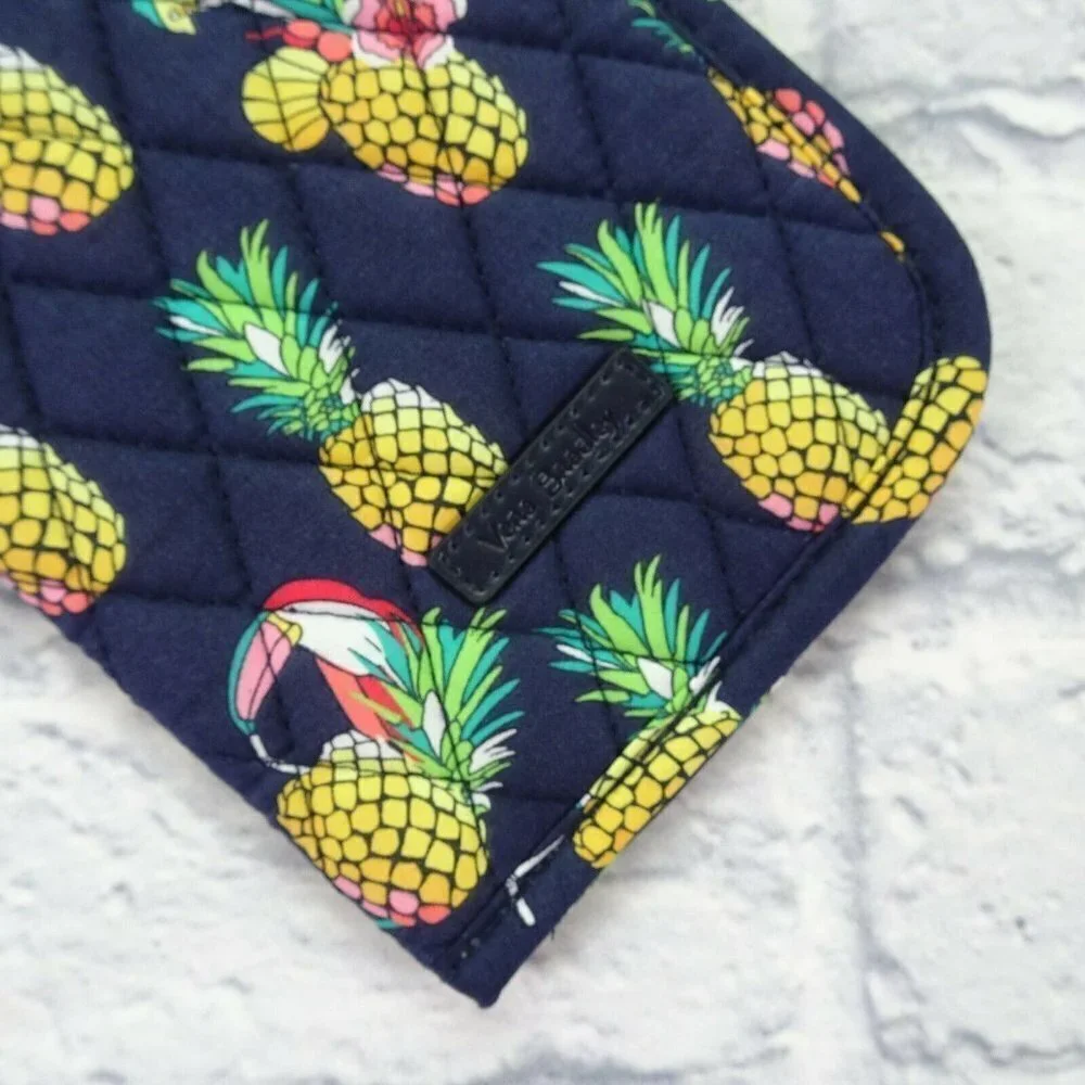 Vera Bradley Curling Flat Iron Cover Toucan Pineapple NWT